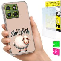 Etui Do Motorola Edge 70 Obudowa Foto Case Plecki Grafika Owieczka + Szkło