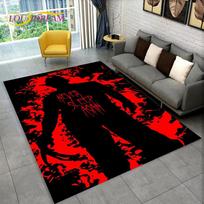 Siaubo filmo personažas Čakis Pjūklas animacinis plotas kilimas, kilimas svetainei, miegamajam, sofai, durų kilimėlis, dekoracija, neslystantis grindų kilimėlis 40x60cm