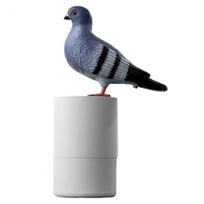 300ML Pigeon Shape Soap Dispenser Hand Washing Tool Automatic Foam Hand Washer Touchless Automatic Sensing Foam Dispenser (Grey,300ML) pilka