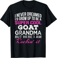 Goat Grandma Tee Shirt Gift Unisex T-Shirt S įvairiaspalvis