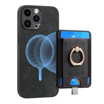 For Motorola Edge 50 Pro Edge50 Fusion 5G Luxury Case Detachable 2IN1 Leather Card Funda Motorola Moto Edge 50 Fusion Back Cover Moto Edge 50 Fusion juoda