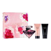 Lancôme La Nuit Trésor Gift Box Perfume Set EDP Pink Pepper Bergamot Oriental Gourmet Fragrance 50ml+50ml+50ml raudona