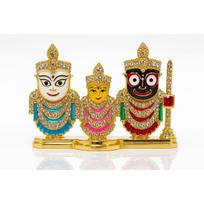 UNIq Jagannath Balabhadra Subhadra Murti | Decorative Showpiece God Idol for Home Temple