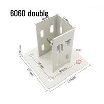 Industrial Square Base Plate for Fences
