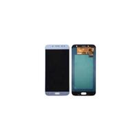 Écran LCD et vitre tactile OLED - SAMSUNG - Galaxy J7 2017 (J730) - Bleu - Sans châssis - Pièce de remplacement mėlyna