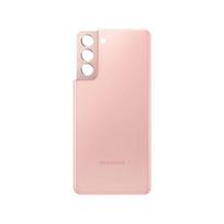 Vitre arrière (cache batterie) - SAMSUNG - Galaxy S21 5G (G991B) - Rose - Original - Pièce détachée