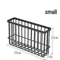 Wall-Mounted Kitchen Side Storage Rack for Cling Film