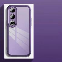 For Vivo V70FE 5G Case For Vovo V70 FE Mobile Phone Cases Corners Shookproof Plating Back Cover Carcase Coques Funda Shell Capa For Vivo V70FE violetinė