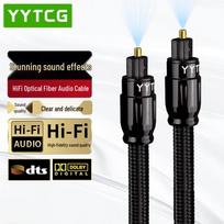 YYTCG Audiophile Skaitmeninis Optinis Garso Kabelis 8m