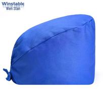 Winston W267 Solid Surgical Scrub Hat with Buttons Surgical Cap
