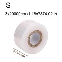2 Rolls Grafting Tape Film Self-adhesive for Fruit Tree Nursery Plants Seedlings Vine Floristry Tomato Grafting Supplies Stretch