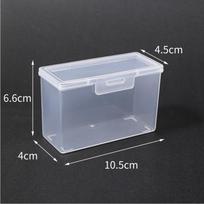 2/4 pieces of poker card storage box, suitable for storing cards and business cards, multi-purpose storage box