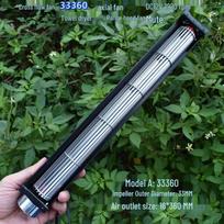 DC12V skersinio srauto ventiliatorius 33360 (50350) Džiovyklėms ir gartraukiams