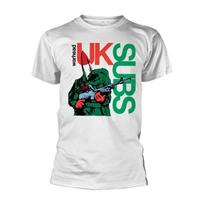 Uk Subs Warhead (white) White Unisex T-shirt S