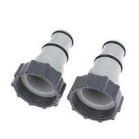 Baseino žarnos adapteris su apykakle su sriegine jungtimi siurblių priežiūros dalimis 5.6*9.5cm gray