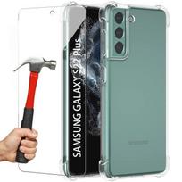 Case - Booling - for Samsung S22 Plus - Reinforced protection - Silicone - 2 Tempered Glass skaidri
