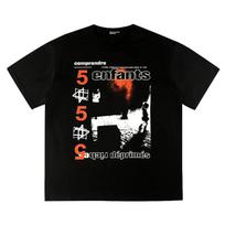 2025 Tshirts Round ONeck Cotton Arrival New Black White TEE Men Women Short Sleeve S
