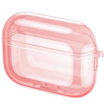 Cassette Tape Case for Airpods Pro 3 New Silicone Headphone Case Cover For Airpods Pro 3 Earbuds Case with Keychain&Cleaning Kit for Airpods Pro 3 rožinė