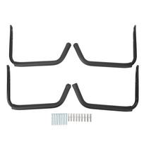 4pcs Kayak Storage Hook Rack Universal Space Saving Iron Canoe Wall Mounted Hooks for Boat RV Garage S