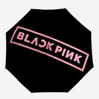 1PC Blackpink Music Automatic Folding Umbrella, Automatic Folding Umbrella with 8 Ribs, Convenient for Outdoor Use  054