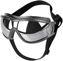 New Adjustable Dog Goggles Cute Sunglasses Anti-UV Sun Glasses Eye Wear Protection Black Dogs Windbreak Eyeglasses Pet Supplies