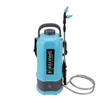 Battery Powered Backpack Sprayer   Pressure Agricultural Electric Sprayer with 5 Nozzles for  ing Spraying Clning blue
