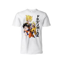 Dragon Ball T-Shirt - Goku - Original Official White Dragonball Jersey- M