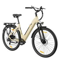 TTGO C3-SE black/yellow/white/purple 250W motor, 36V 18AH battery, 28*2.0 inch tires, 7-speed, city electric bicycle geltona