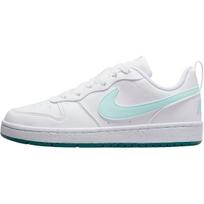 (GS) Nike Court Borough Low 2 'Geode Teal White' Kids' DV5456-102 EU 37.5
