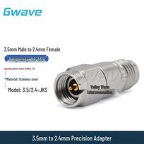 Gwave DC-33G 3.5mm Male to 2.4mm Female RF Coaxial Adapter