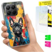 Etui Do Xiaomi 15T Pro Obudowa Foto Case Plecki Grafika Piesek + Szkło 9H