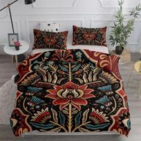 William Morris Viktorietiškas antklodės užvalkalų komplektas Karališkojo, Karalienės, Dvigulės, Pilnos, Dvigulės, Vienvietės Dydžio Lovos Patalynės Komplektas EU single(135x200cm)