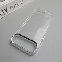 For iphone 17 Air 17 Pro Max Case Simple Clear Camera Plating Protect Phone Cover For iphone 17 Air Shell Shockproof Bumper iPhone Air gryna
