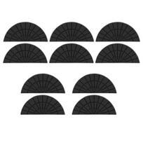 5 Pairs Shoe Soles Repair Replacement Shock-absorbing Slip Resistant Cut Freely Easy to Use Rubber Shoe Out Soles juoda