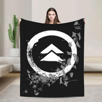 Ghost of Tsushima Super Soft Plush Throw Blanket for Kids  Adults Perfect for Couch Bed  Flannel Bedspread and Sofa Cover 100cmx150cm