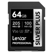 Lexar 64GB SDXC UHS-I V30 U3 Memory Card