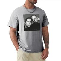 black tshirt men Simon and Garfunkel  Bookends TShirt black t shirts  crew neck  t shirt men clothings cotton mens tshirts 4XL