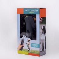 Pet Treat Launcher Interactive Dog Training Feeder Outdoor Reward Dispenser Press Trigger Snack Shooter Chew Play Toy For Dogs