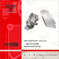 CT4Z-7A095A Oil Radiator (No Valve) Compatible with Ford Edge Engine 1
