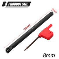 Auksinė SCLCR06 gręžimo juosta, skirta pusiau apdailai ir plieno apdirbimui S08K-SCLCR06 Boring Bar