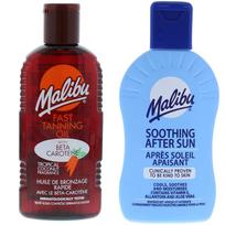 Malibu sunbathing oil with carrots and coconut 200ml + balm after tanning 200ml