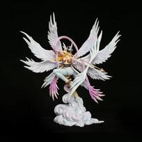 Anime Digimon monstras Nuotykis Angewomon Veiksmo figūrėlė Modelis Žaislai 26cm no box white