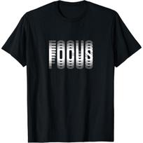 Figured Focus Optical Illusion Trippy T-Shirt Weird Shirt Funny Graphic Tshirt Novelty Tee S juoda