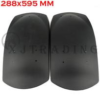 1 pora/2 vnt. Galinis plastikinis sparnas 150cc 200cc 250cc Go kart ATV UTV Buggy Quad Purvo dviračiui plieninio vamzdžio automobiliui Modifikuoti priedai