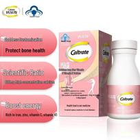 Caltrate Calcium Iron Zinc Vitamin C K Tablets