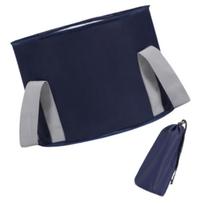 EU SOU Foot Bath Foldable Foot Spa Foot with Storage Bag Bucket, Bucket, Warmer, Insulated, Compact, Lightweight, Portable, (Navy, Small)