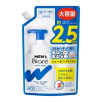 Biore Foaming Face Wash with Spout 330ml Men's Refill, (x 1)