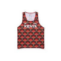 Nike Dri-FIT ADV Team Kenya AeroSwift Running Tank Singlet 'Green Red' Men's CV0371-673 XL