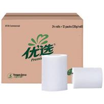 Mind Act Upon Mind BT30 Double-Layer Toilet Paper, 288 Rolls/Box
