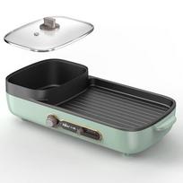 Bear Electric Grill and Hot Pot Combo CN plug (adapter included)